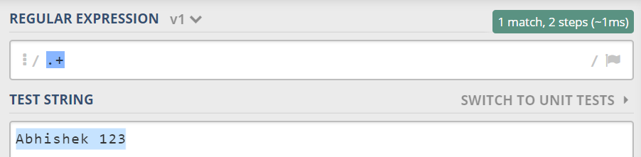 Understanding Regular Expressions